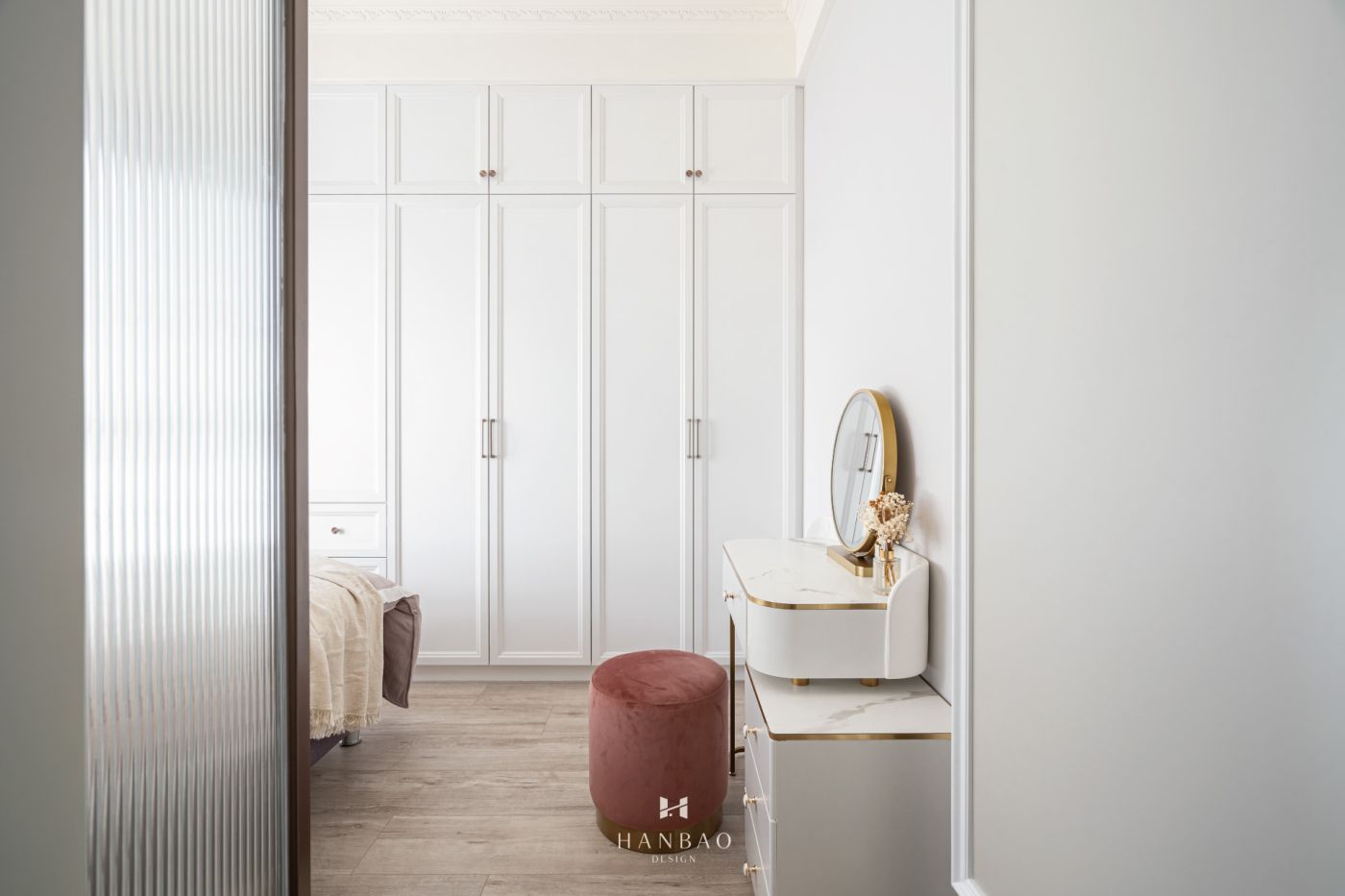 現代美式風主臥