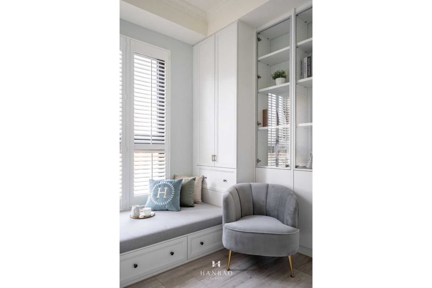 現代美式風書房