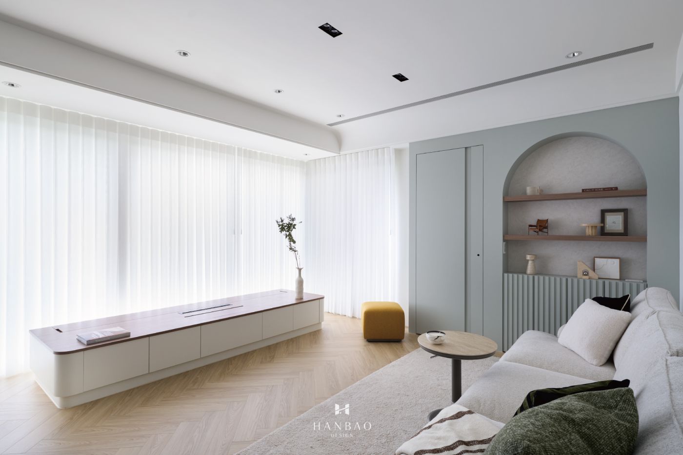 現代美式風客廳