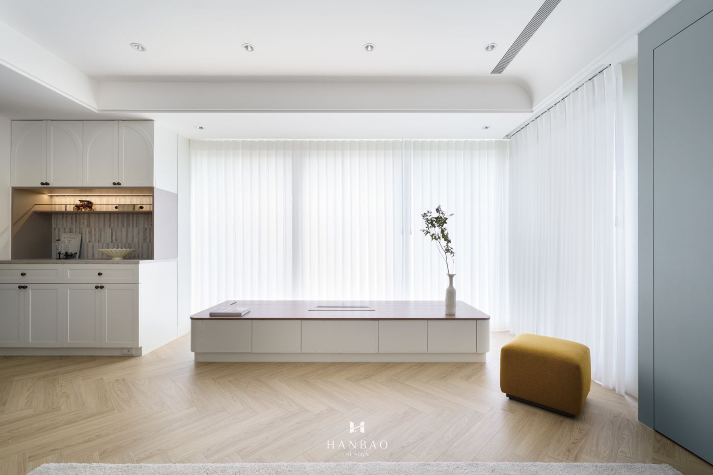 現代美式風多功能電視收納櫃