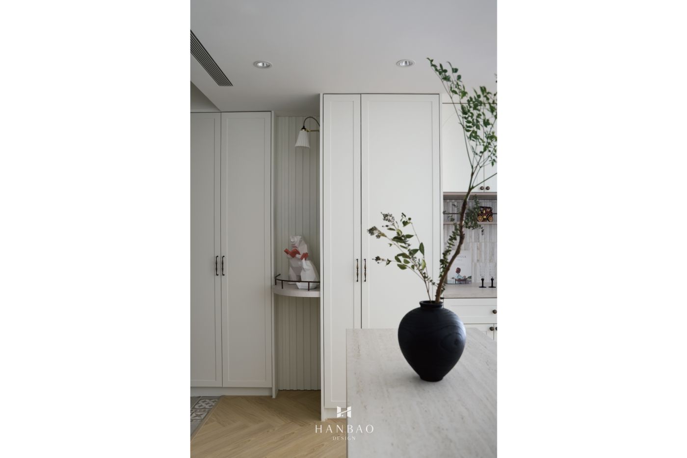 現代美式風玄關