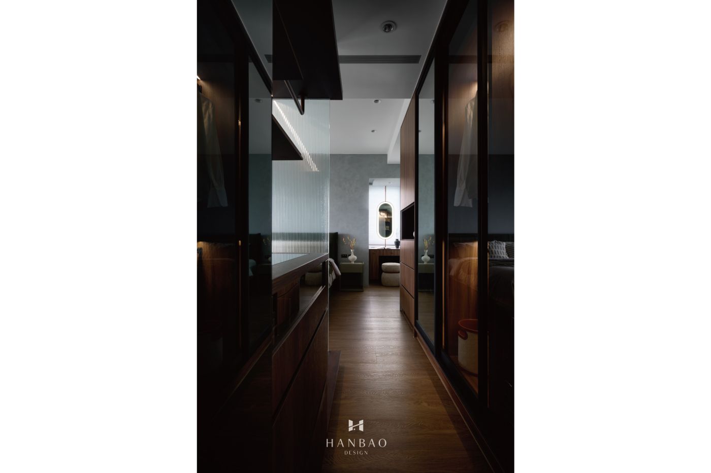 現代美式風收納展示櫃