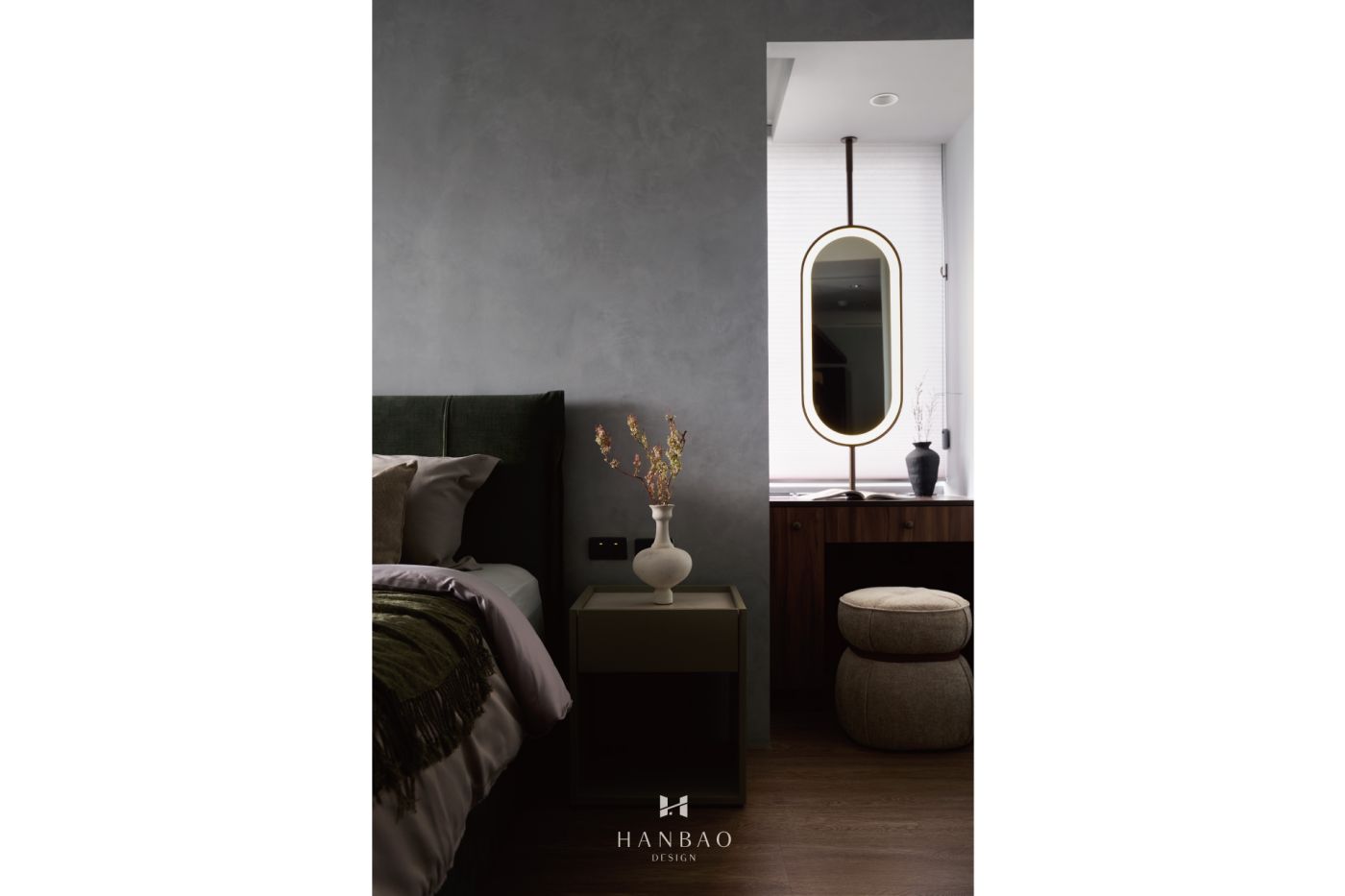 現代美式風主臥