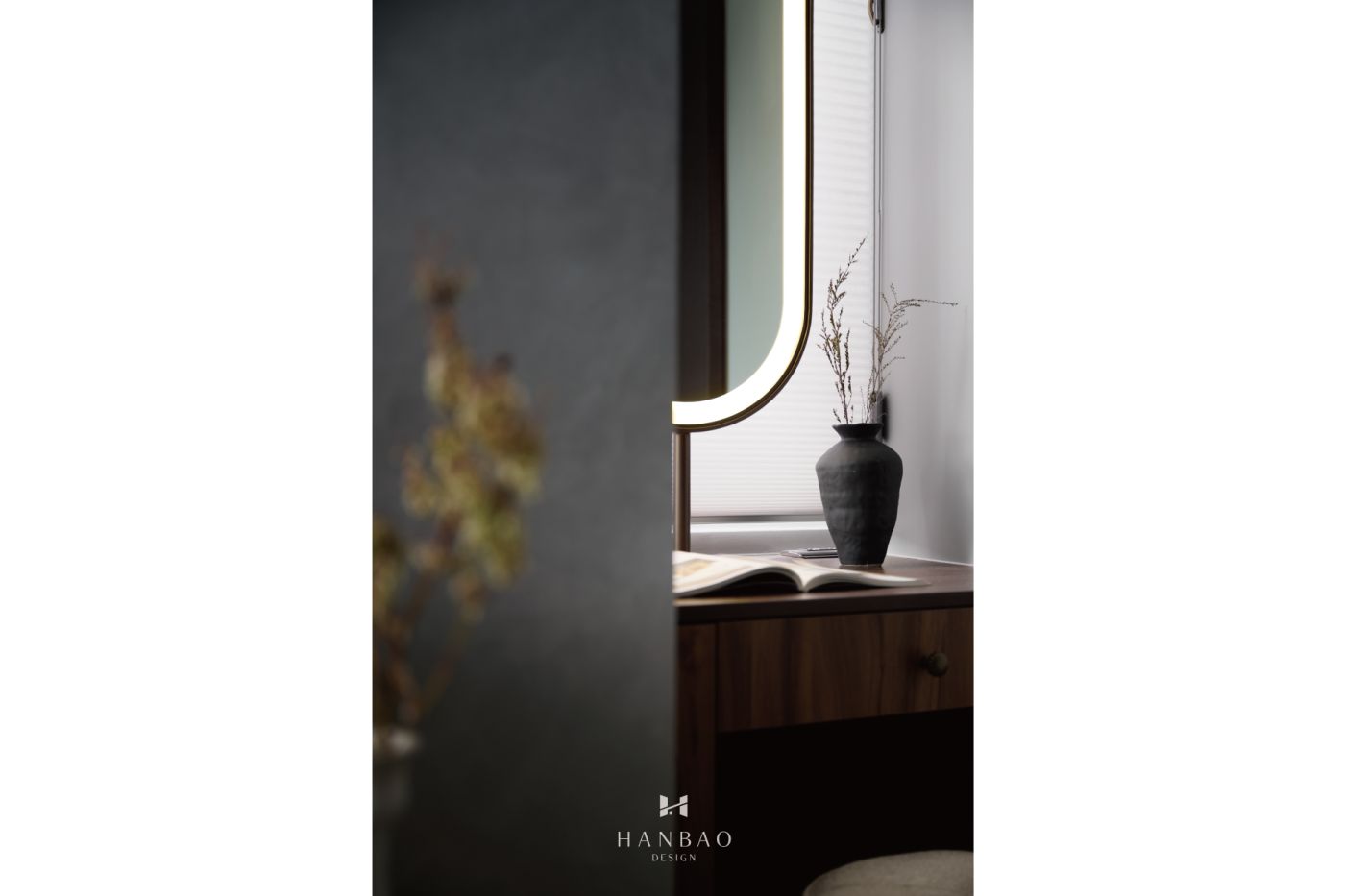 現代美式風化妝區