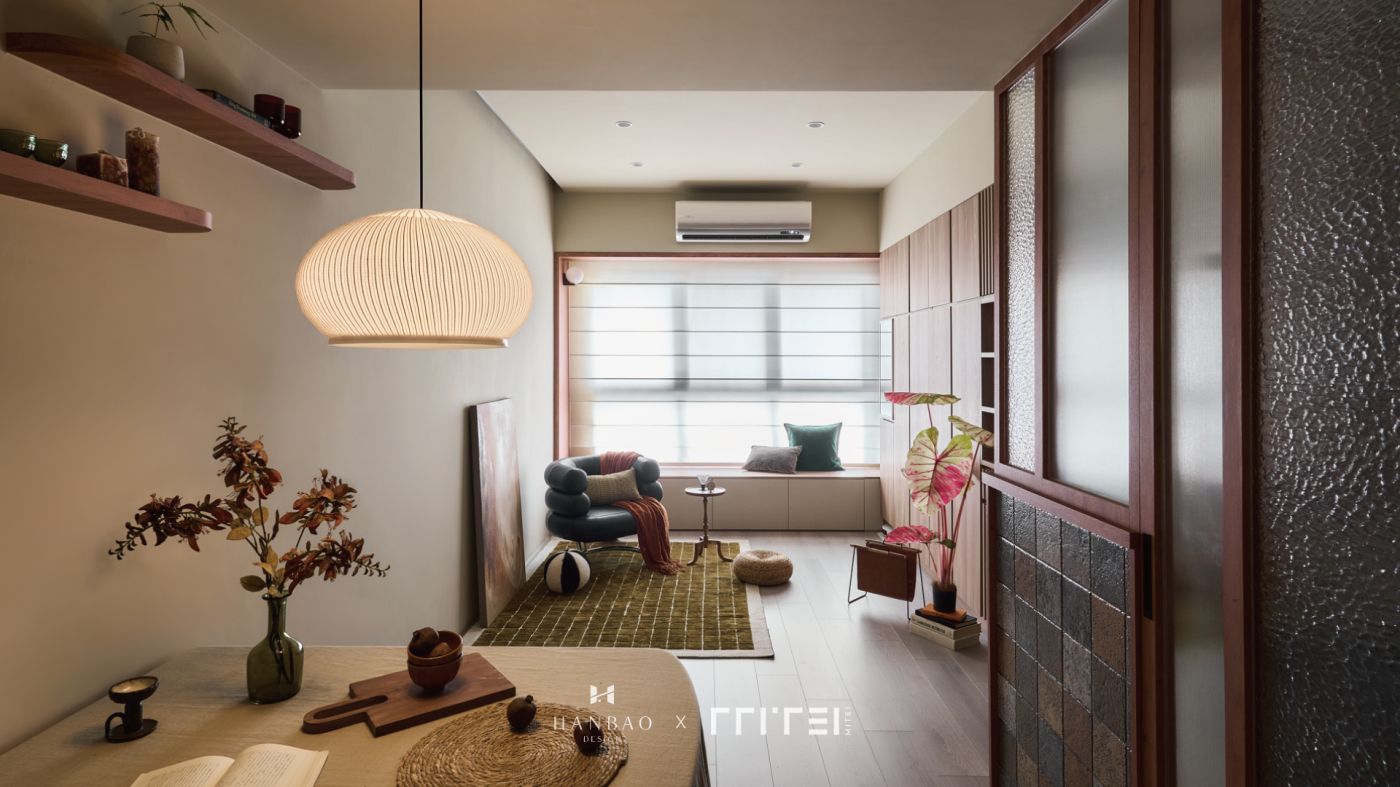 日式中古風客廳