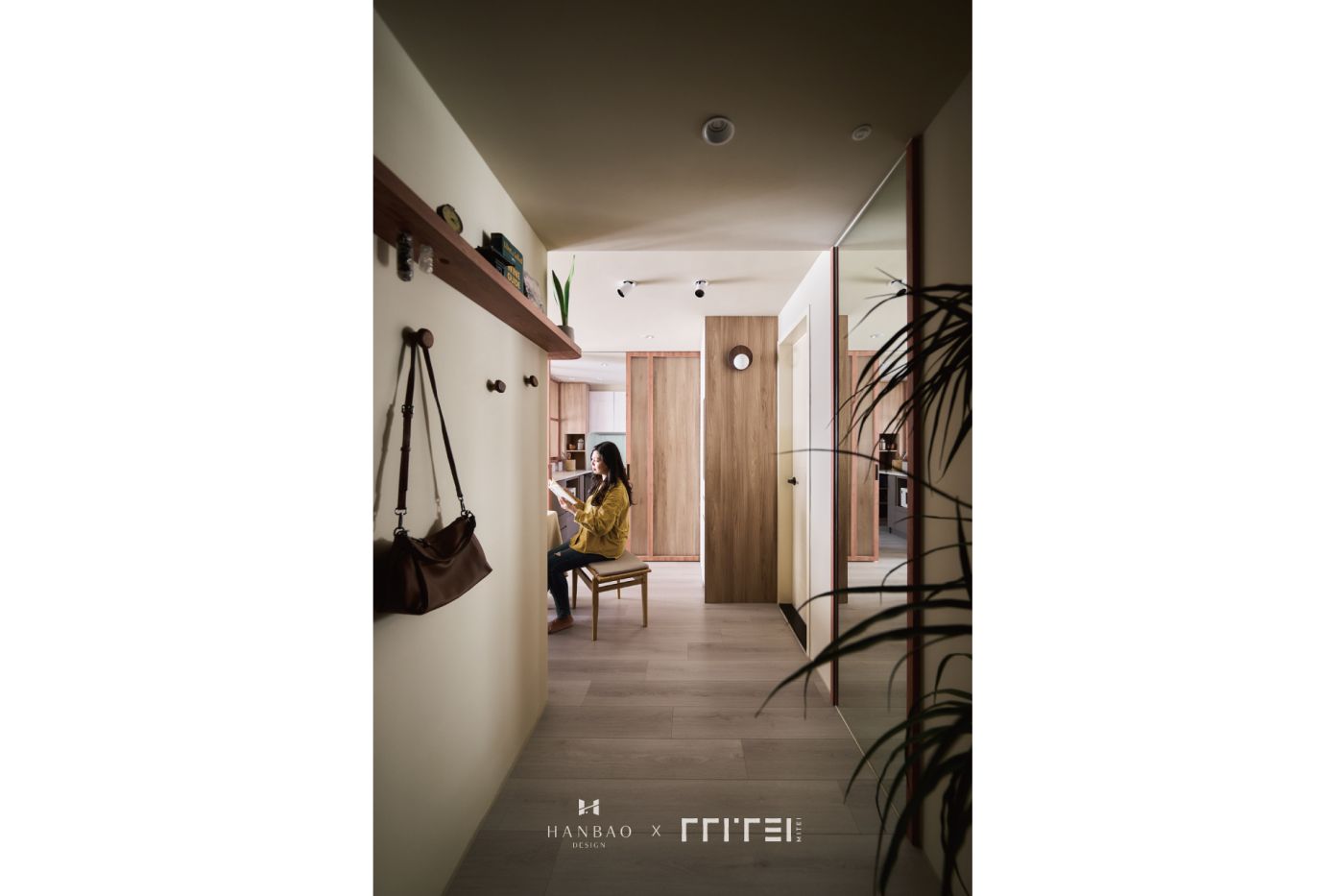 日式中古風玄關