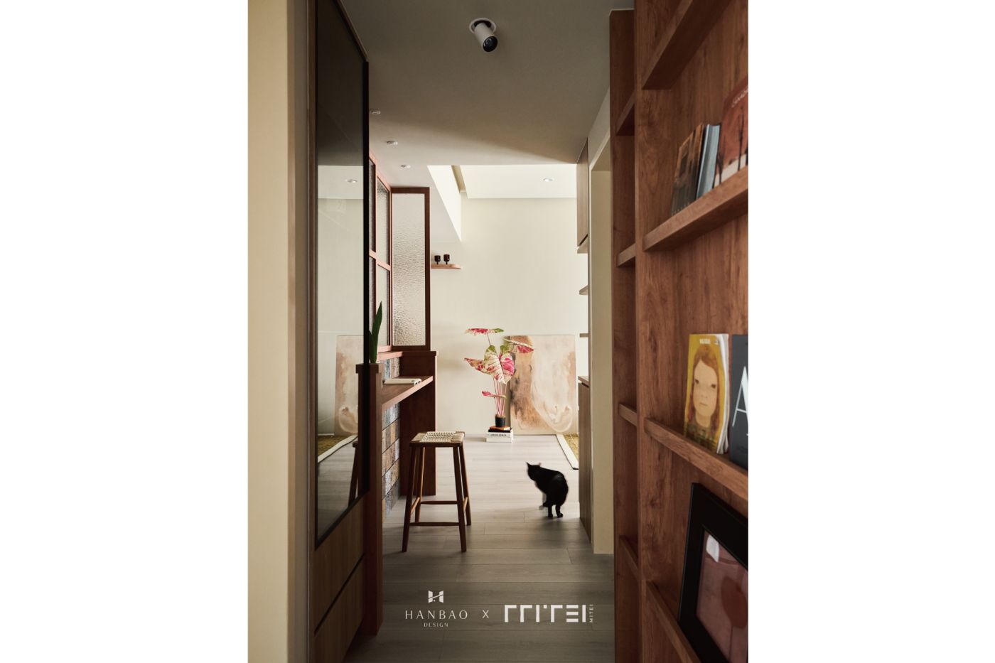 日式中古風過道