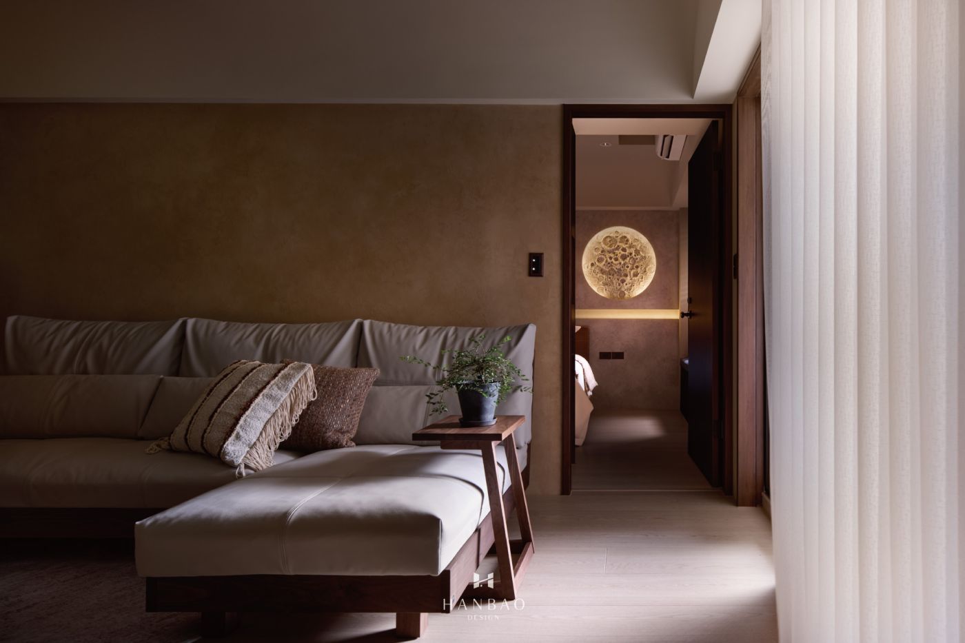 日式侘寂風客廳