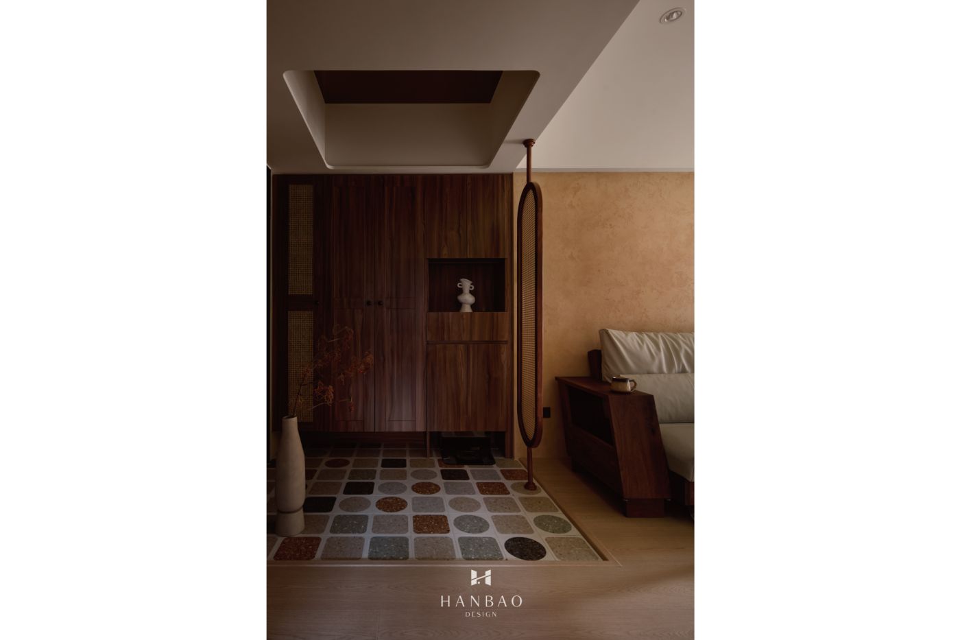 日式侘寂風玄關