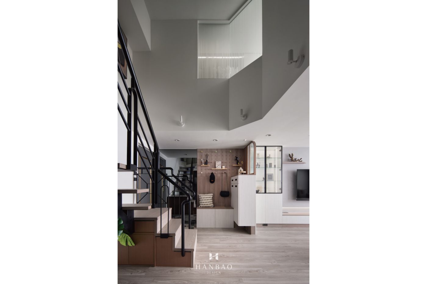 現代北歐風梯間