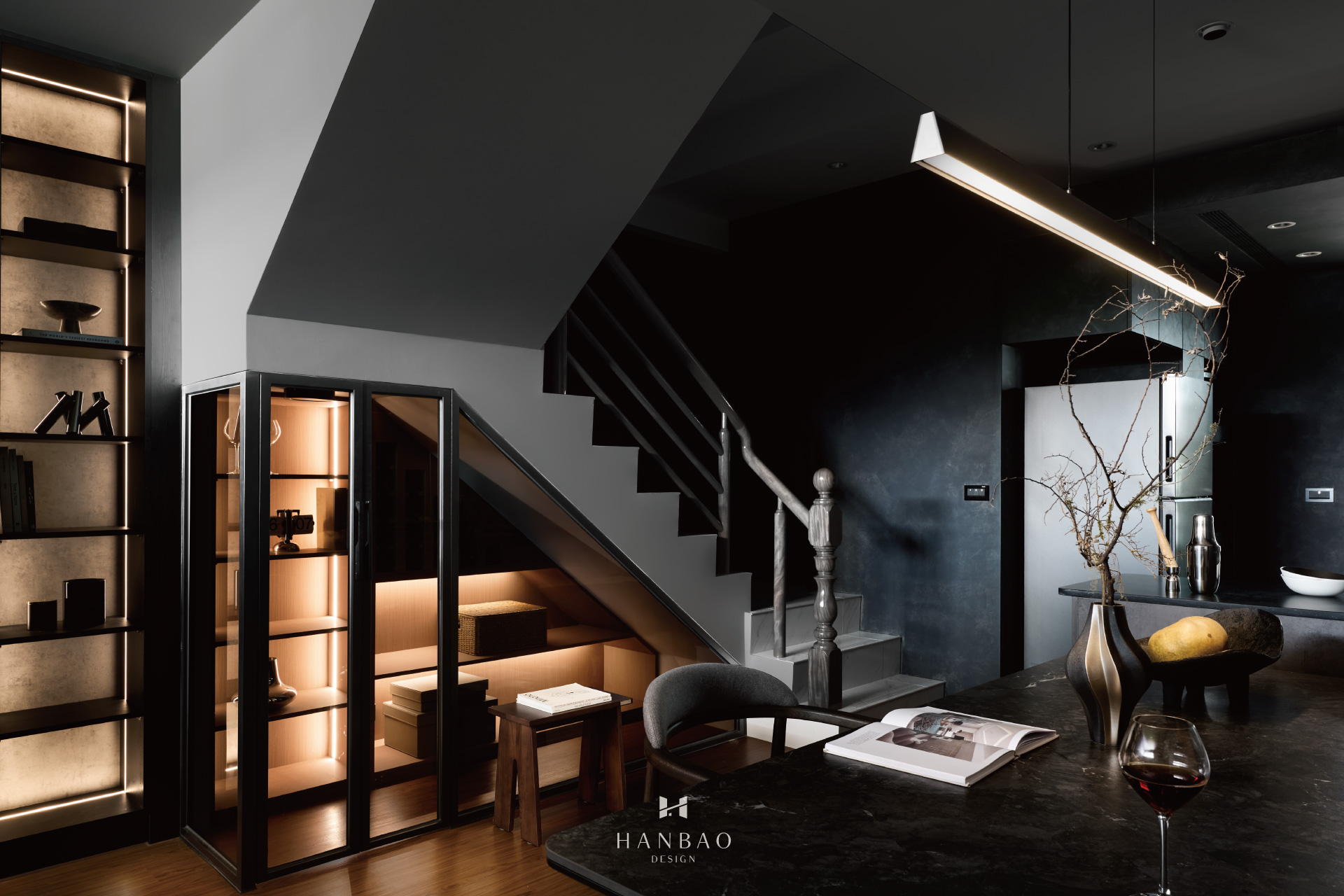 現代輕奢風_樓梯下方畸零空間 現代輕奢風_樓梯下方畸零空間