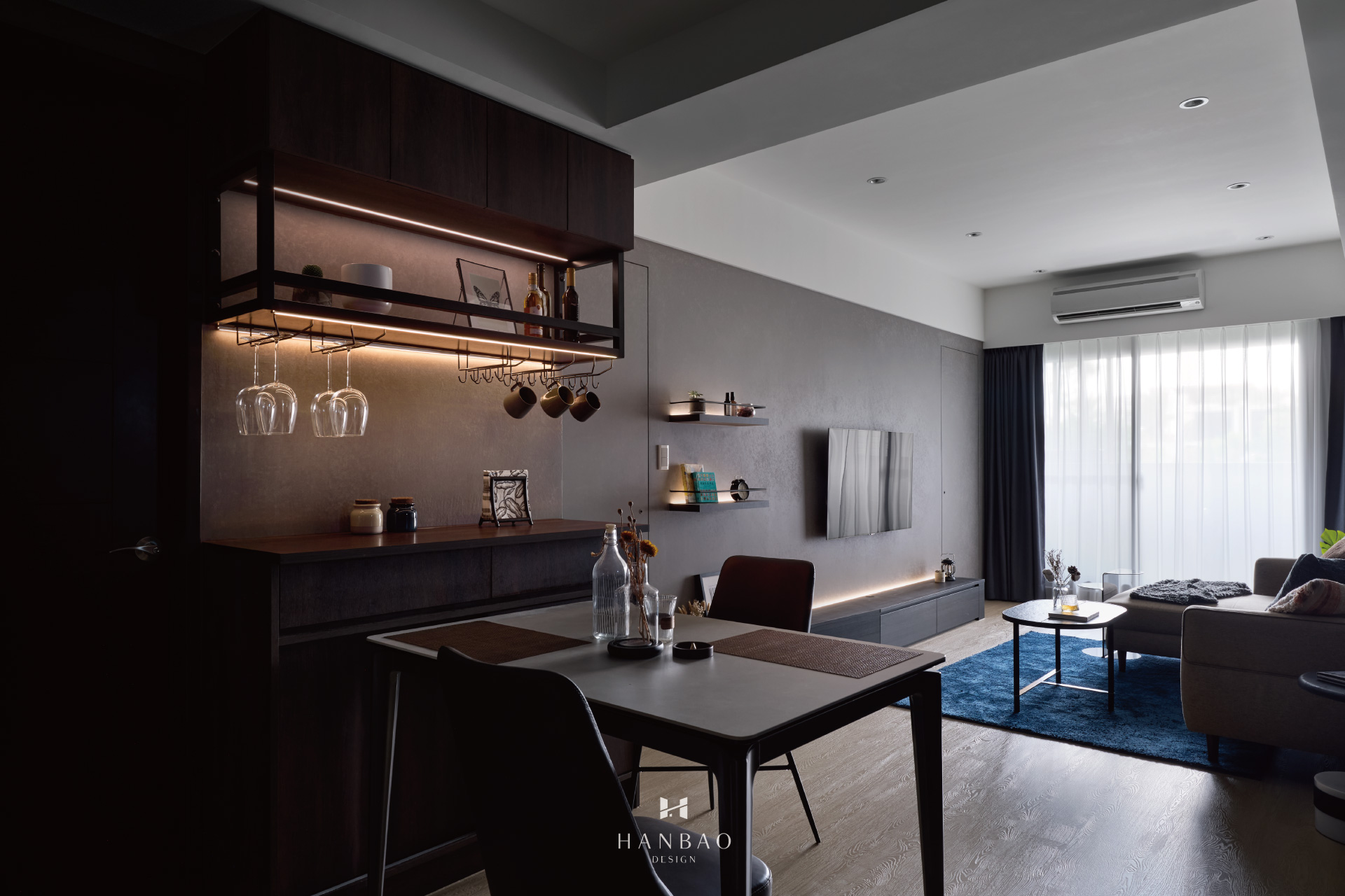 現代工業風客廳 現代工業風客廳