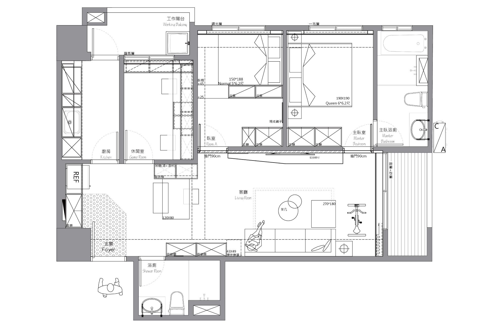 溫酌平面圖 溫酌平面圖