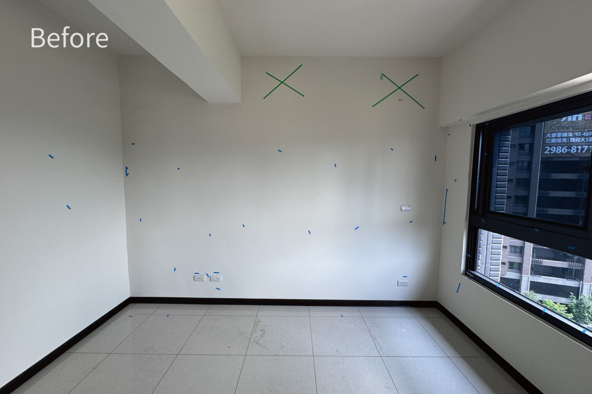 現代義式風餐廳裝潢前主臥 現代義式風餐廳裝潢前主臥