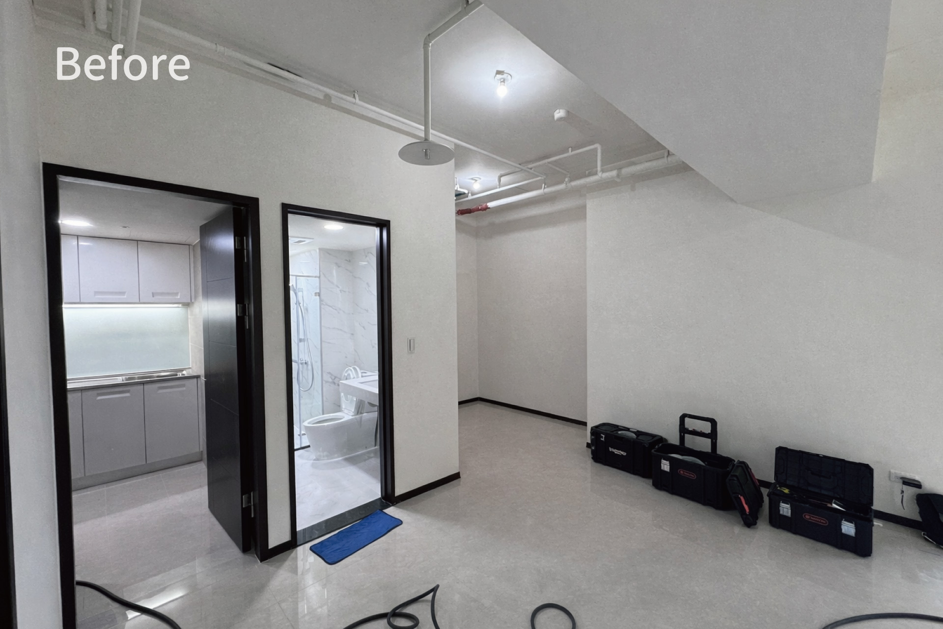 青羽寧境-裝潢前玄關