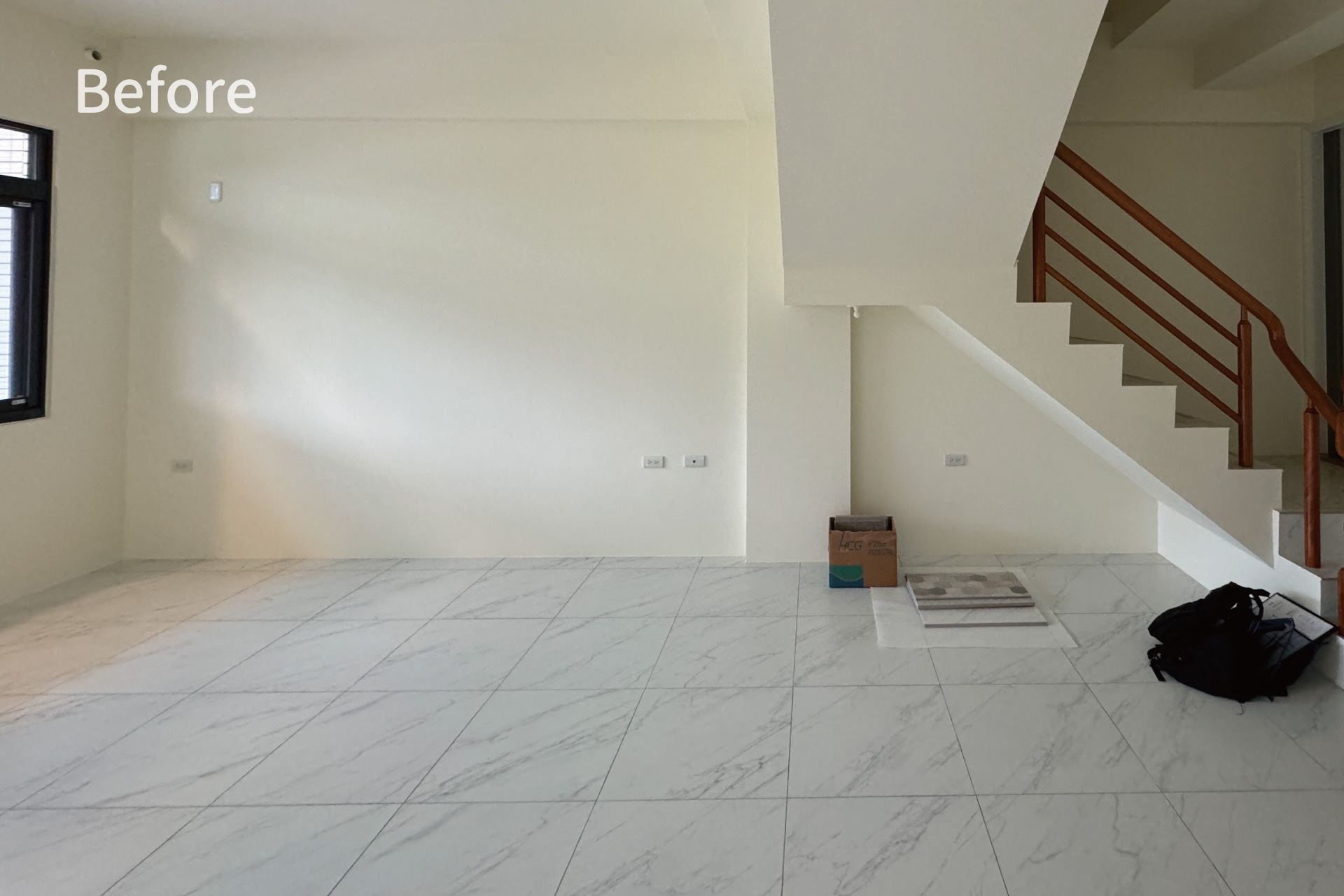 客廳裝潢前 客廳裝潢前