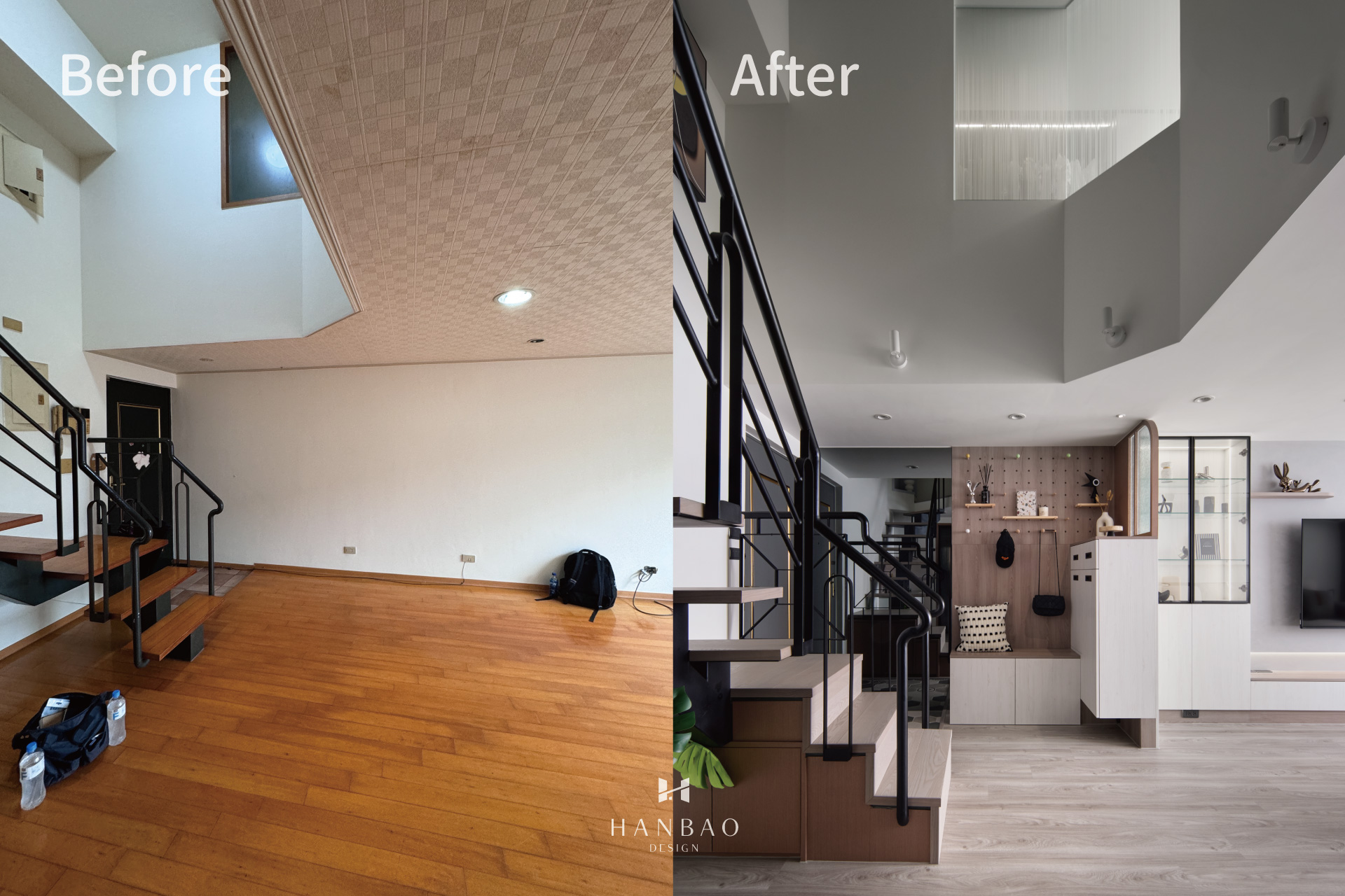 現代北歐風玄關裝潢前