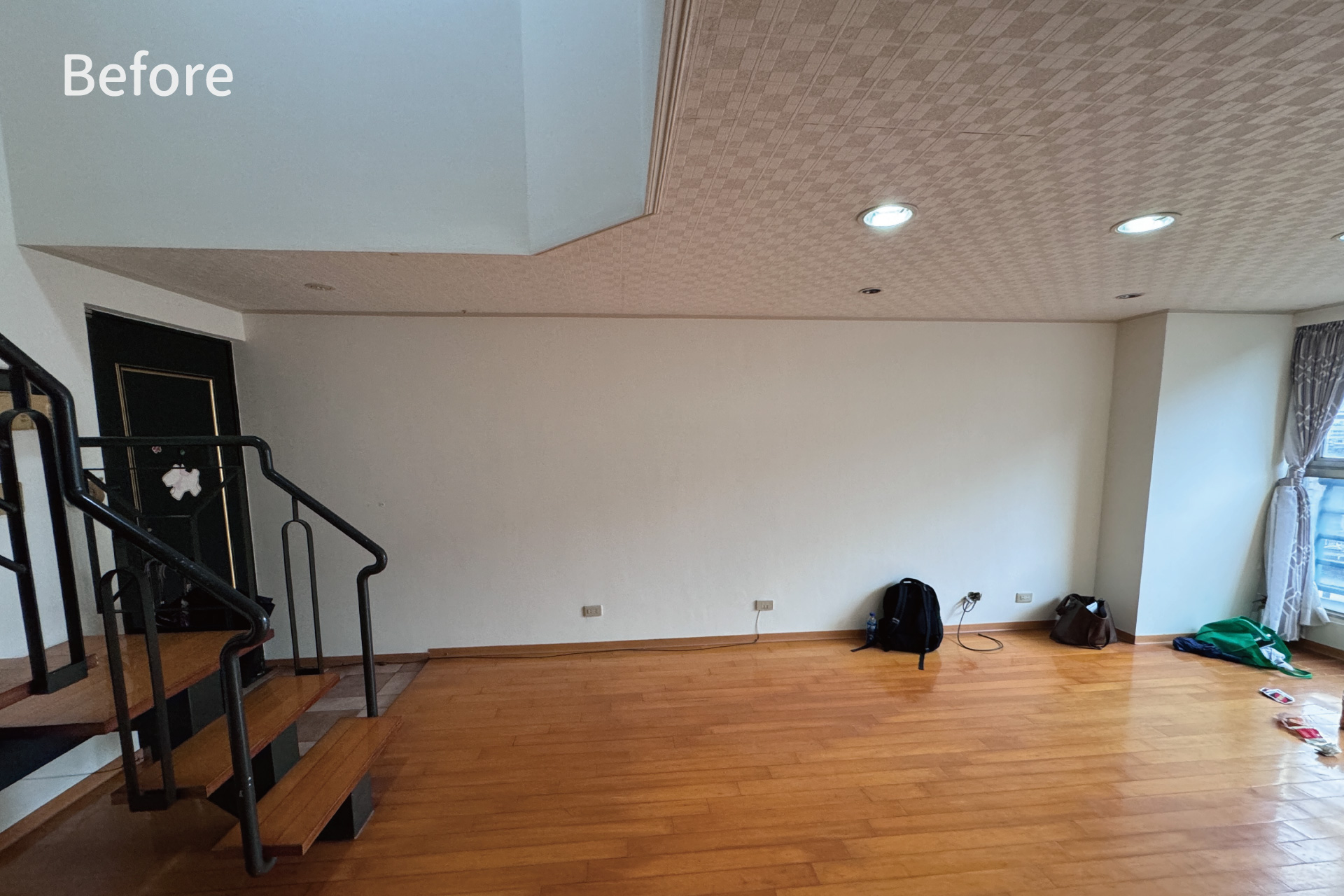 現代北歐風客廳裝潢前