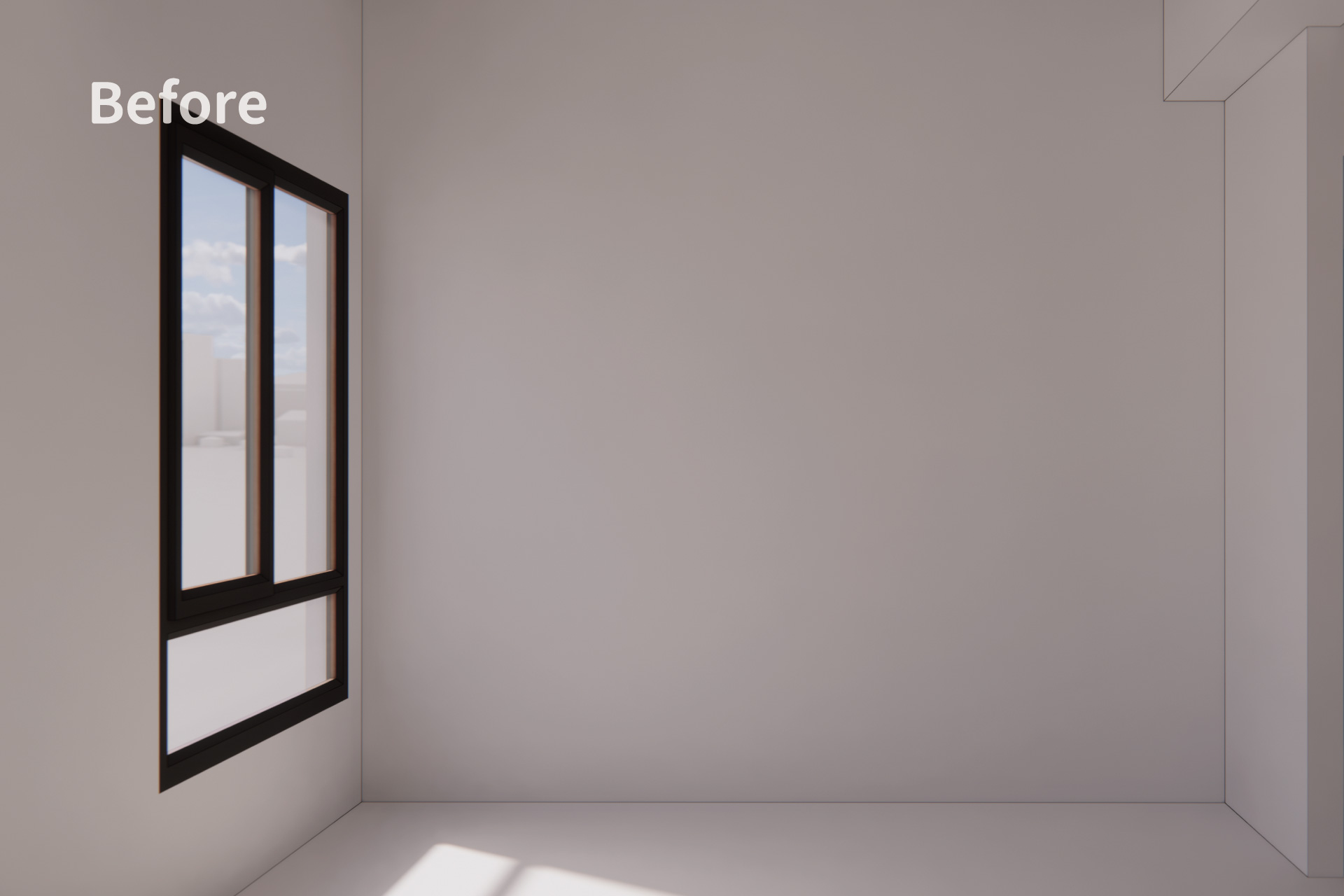 日式侘寂風書房Before