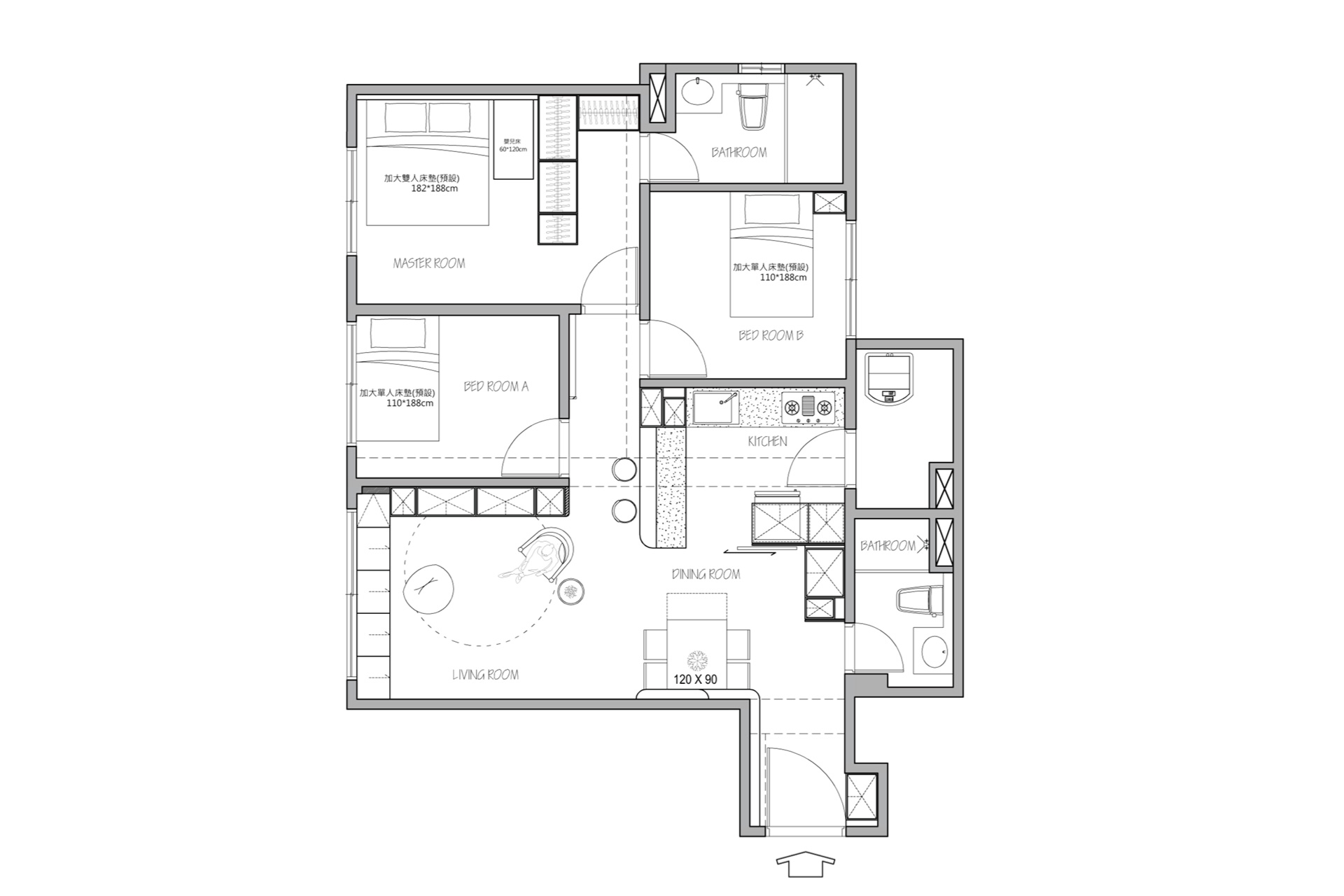 柔光慢飲平面配置圖 柔光慢飲平面配置圖