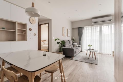 【室內設計推薦】無印風_30坪新婚宅，清爽宜居新生活